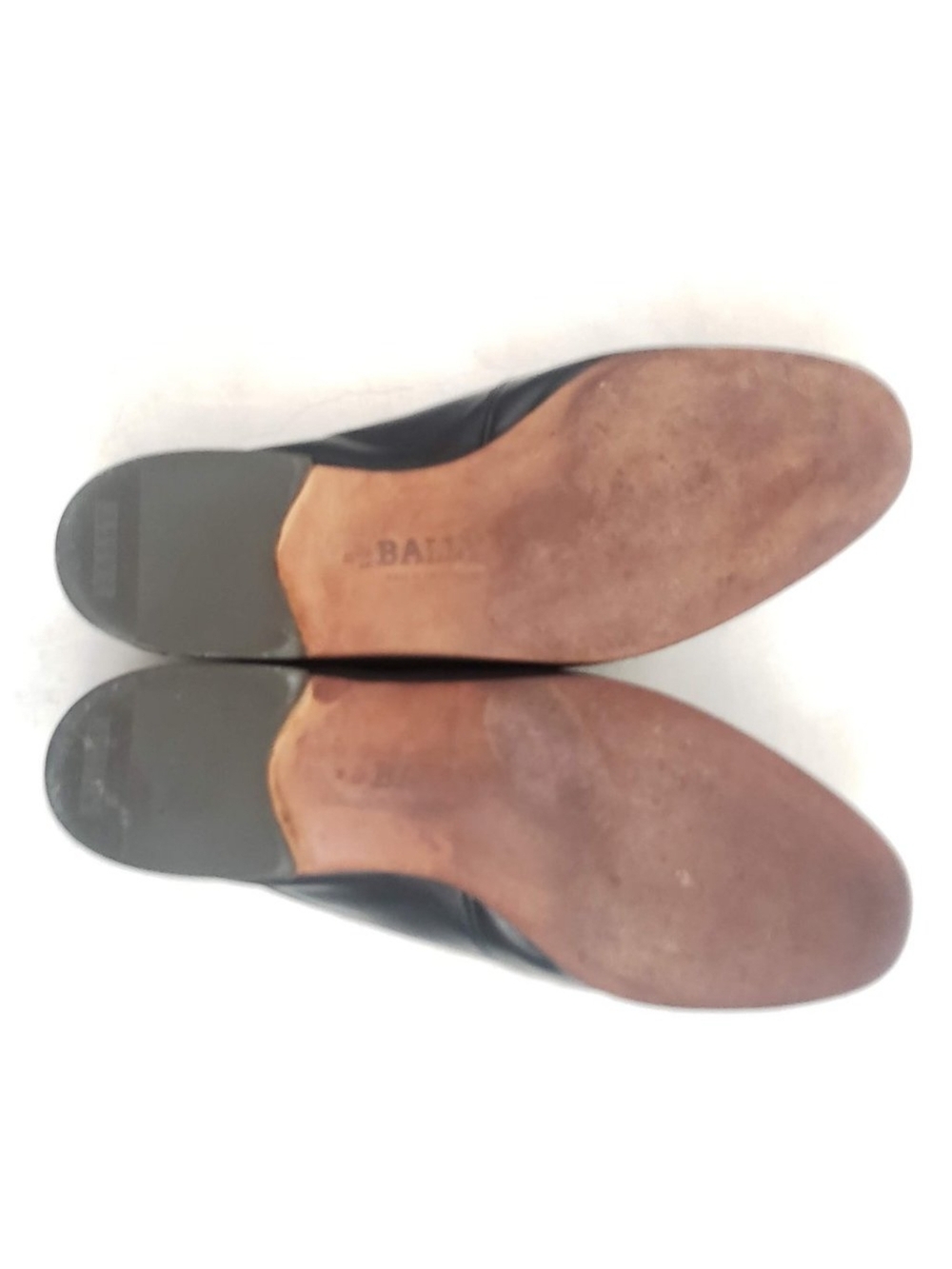 Bally Continental Black Leather Men’s Loafers Size 8.5W - Picture 8 of 11